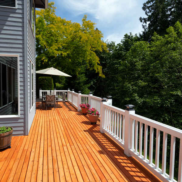 Pressure washing your deck will increase the longevity and beauty of your outdoor living space.